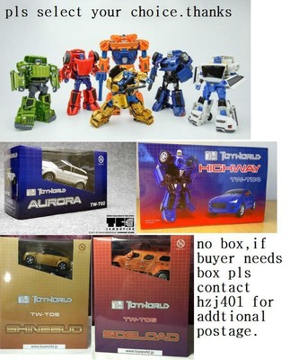 TOYWORLD TW-T01 TW-T02 TW-T04 TW-T05 TW-T06 searchlight freeway goldbug sideload