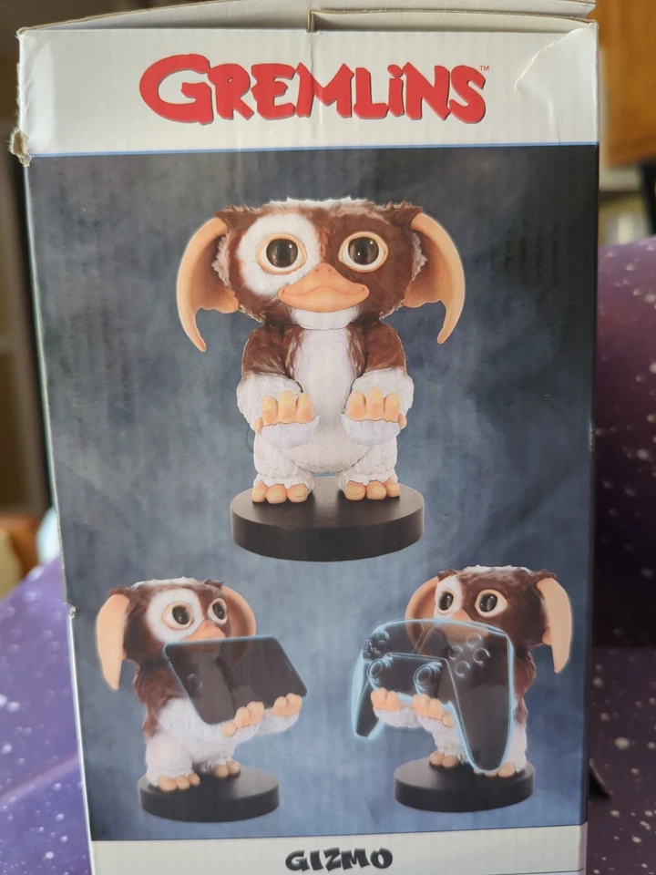 原装 Cable Guys Gremlins Gizmo 手机和游戏控制器支架 全新带盒 — 第 2/4 张图片