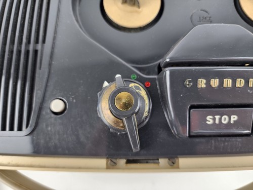 VIntage Grundig TK 1 Portable Reel to Reel tape player untested parts / repair - Picture 3 of 11