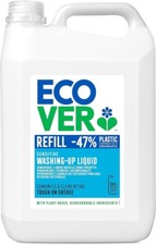 Ecover Washing Up Liquid Refill, Camomile & Clementine, 5 L 3.80 per litre