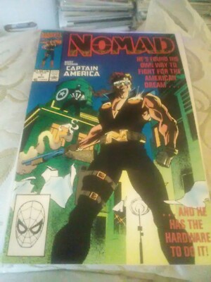 Nomad #1A, 1st Solo Jack Monroe Series, Origin, 1990, Fabian Nicieza, James Fry
