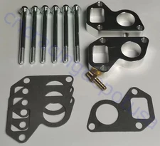 3/4'' Thick LS Water Pump Spacers Adapter Swap Kit For Chevy Camaro LS1 LSX LQ4