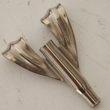  Ludwig 1 Threaded Snare Drum Single-Tension-Rod-Claws Nickel 50s-60s Bass/Tom 