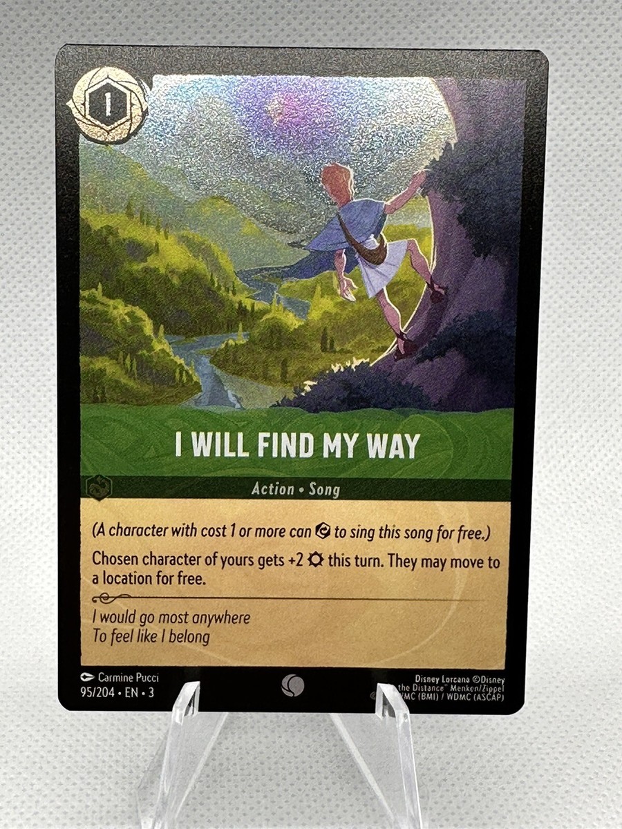 lorcana chase cards inklands Ravensburger Disney TCG: Into The - Ruby & Sapphire Single-Player Starter Deck | Engaging Gameplay | Over 200 Original Disney Artworks location cards The Most Valuable Cards In