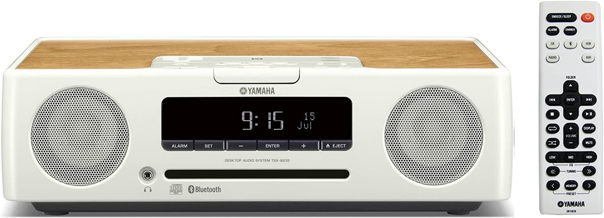 YAMAHA TSX-B235 ミニコンポ Yamaha TSX-B235 Desktop Audio System FM AM Radio Bluetooth White