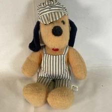 Vintage 16" 1979 Animal Fair "Henry" Plush Dog  Railway SAMPLE Tag- VGC
