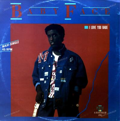 Babyface - I Love You Babe Maxi Coloured Vinyl (VG/VG) .