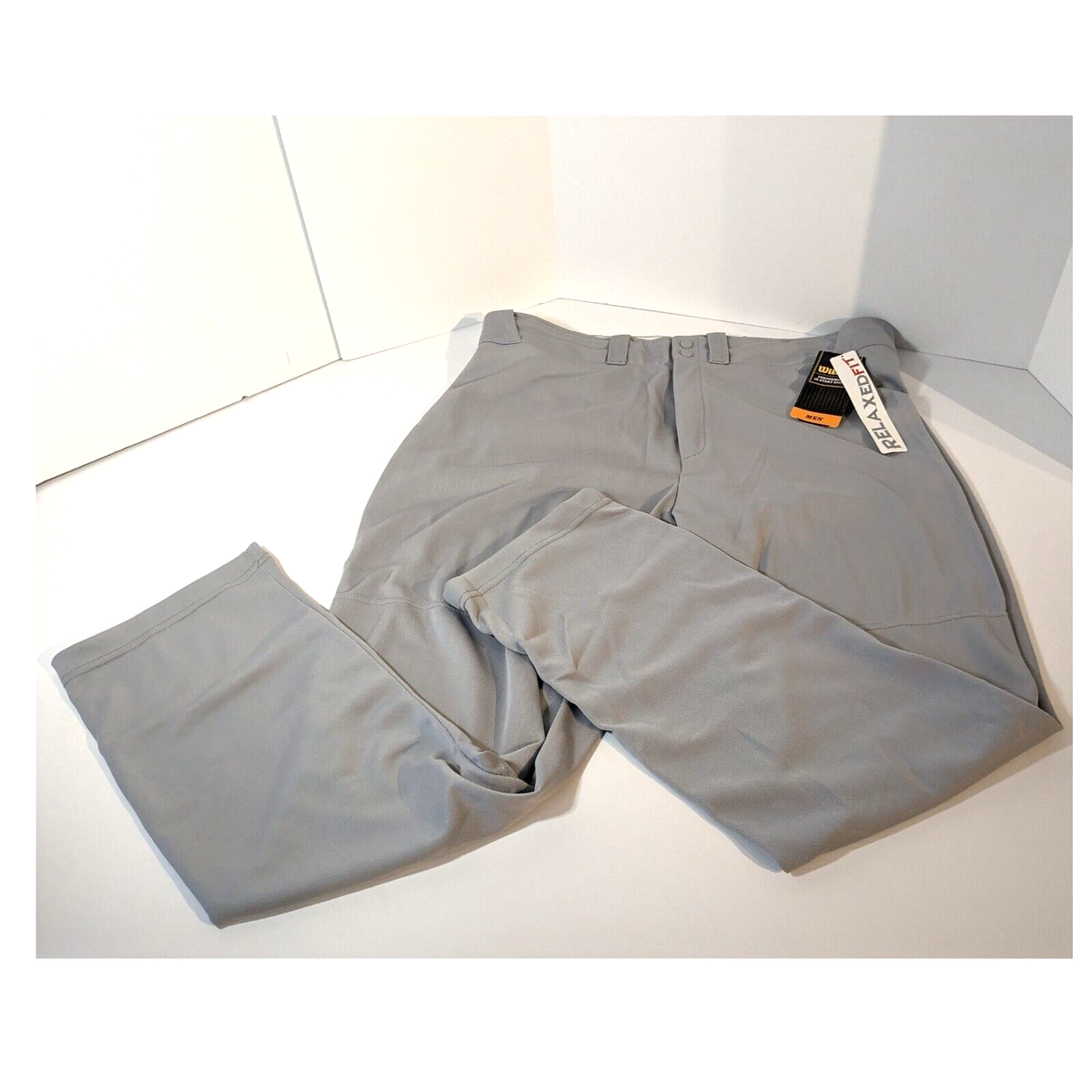 Wilson 2XL Relaxed Fit Baseball Softball Pants, Gray, XXL, Coach