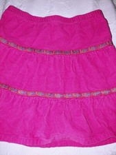 Hanna Andersson Girls Sz. 100 Pink Fine Corduroy Skirt. Cute