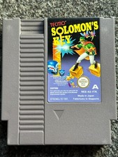 Thumbnail of ebay&reg; auction 376322772599 | Nintendo Entertainment System NES Solomon's Key Modul Italienische Version