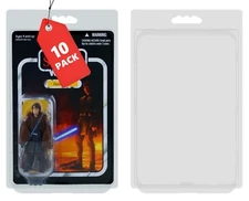 Action Figure Protective & Display Case 10 Pack  3.75 Inch figure protector