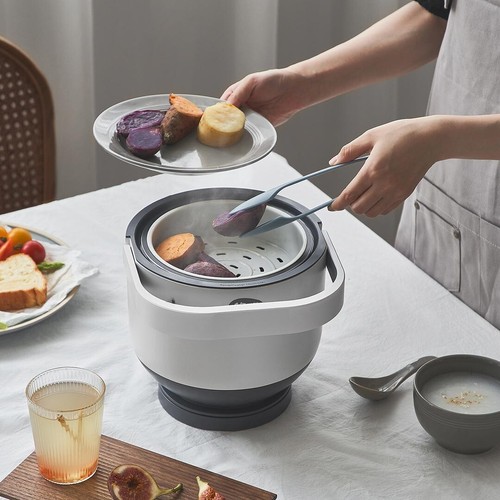 PowerCooker Electric Multi-cooker, Steamer, Modern design, WHITE - Picture 9 of 19