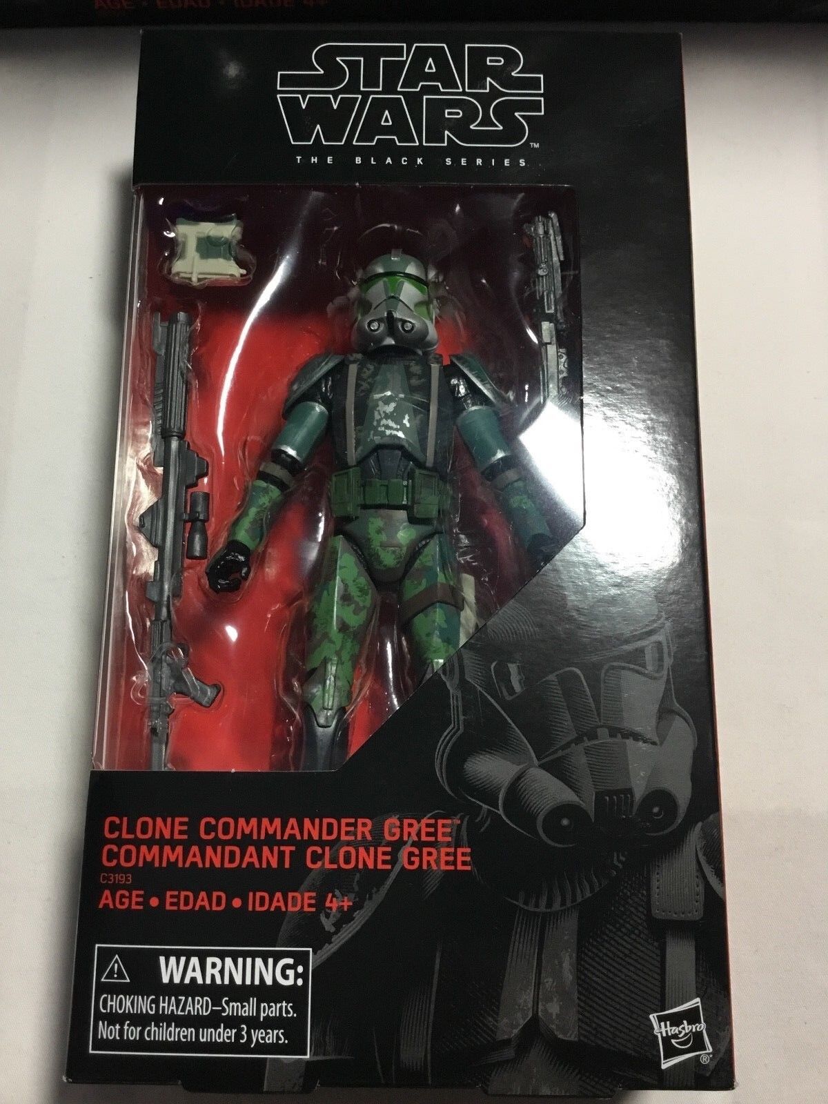 Star Wars Black Series Clone Commander Gree Exclusive Toys r us/SDCC Sold out!