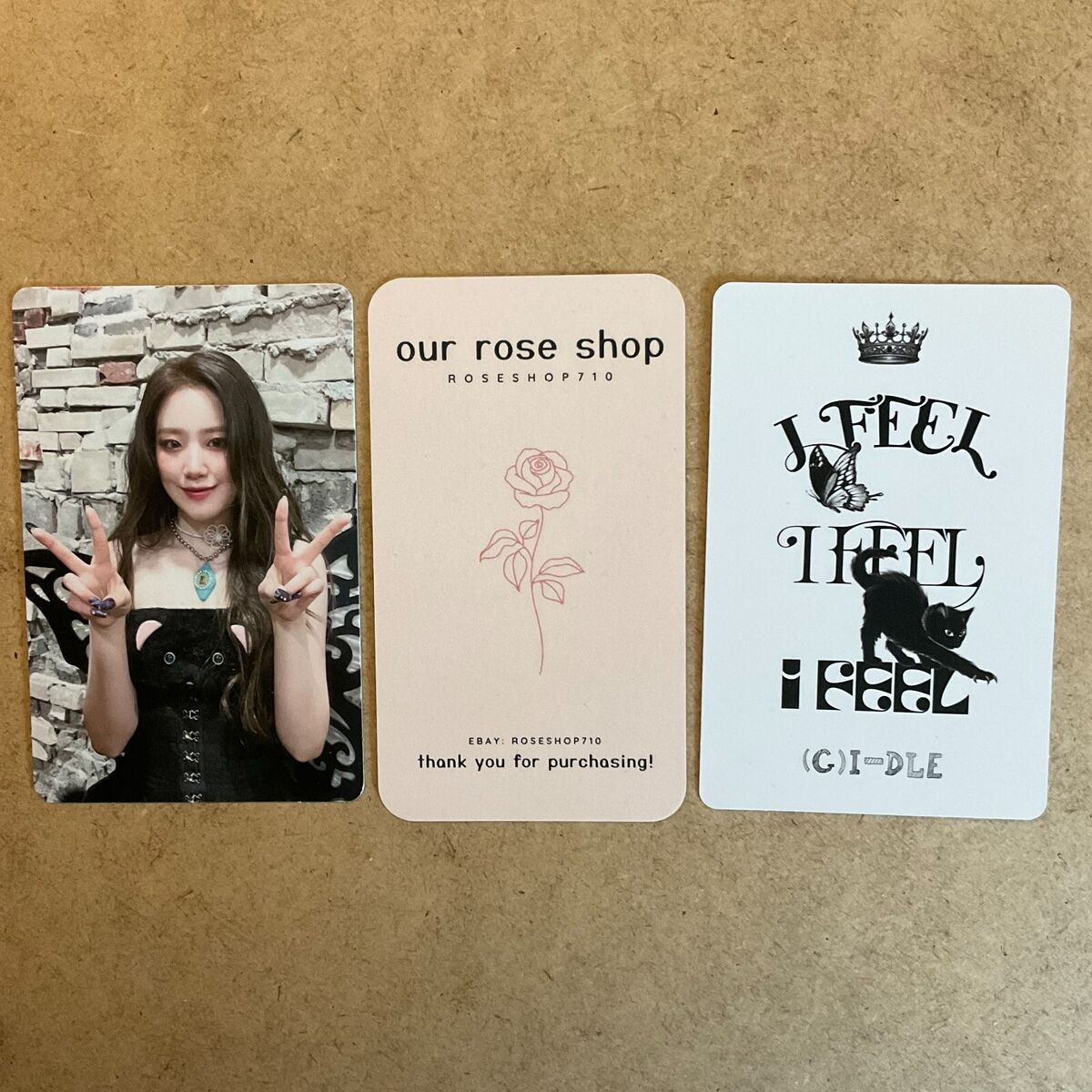 G)I-DLE GIDLE I Feel 6th Mini Album Official Poca Album G)I-DLE GIDLE I Feel 6th Mini Album Official Poca Album