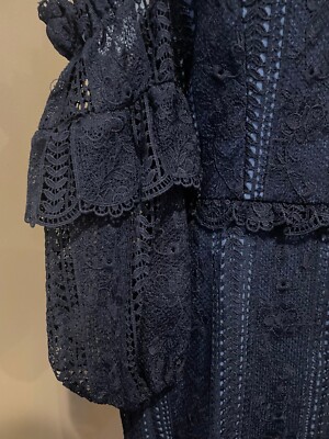 PARKER Womens Blue Lace Dress NWOT - Sz 6 | eBay PARKER Womens Blue Lace Dress NWOT - Sz 6 | eBay