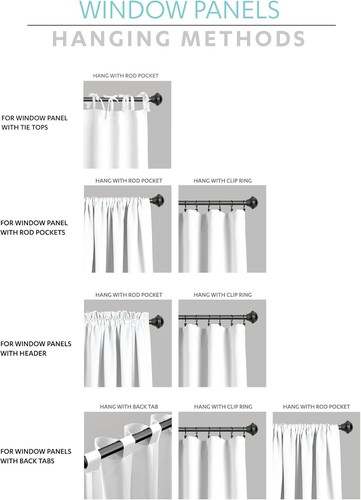 Charming Bird on Tree Curtains - Light Filtering Rod Pocket Panels 84”L x 52”W - 第 8/10 張圖片
