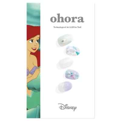 Ohora アリエル Disney Store] [ohora] Ariel Nail Seal Semi-Cure Gel Nail NP