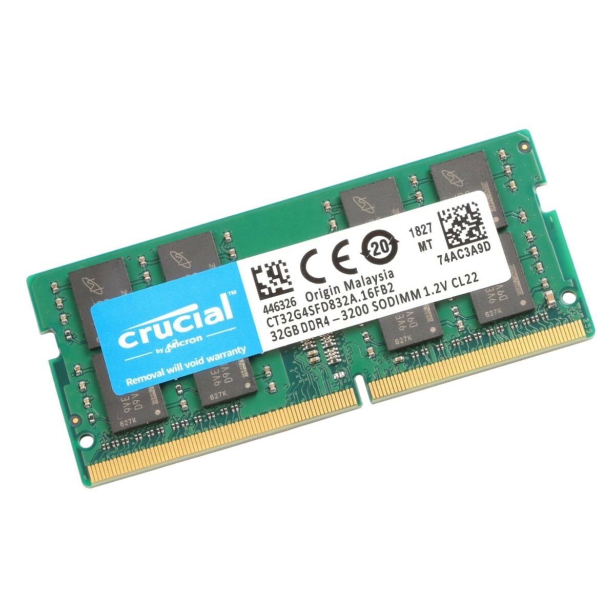 Crucial 32GB DDR4 SDRAM Memory (CT32G4SFD832A) for sale online | eBay