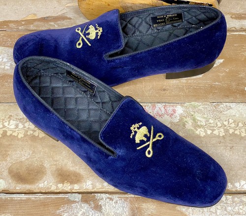 brooks brothers velvet slippers