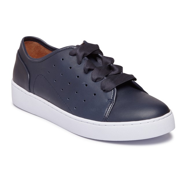 Vionic Womens Splendid Keke Navy Leather Fashion Sneaker Size 7 for sale online | eBay