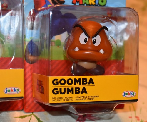 Figura Super Mario TOADETTE & GOOMBA 2,5" pulgadas Jakks World of Nintendo 2022 NUEVA - Imagen 3 de 5