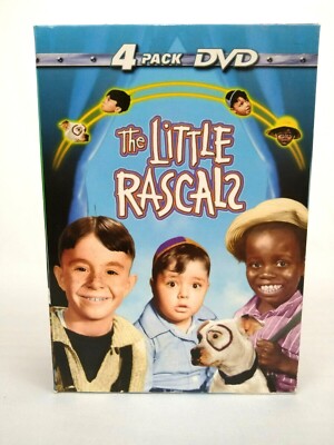 The Little Rascals 4-Pack (DVD, 2001, 4-Disc Set) Spanky Alfalfa