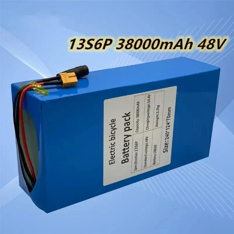 Batería 13s6p 100% Nueva 48v 38ah 38000mah 48v 2000w 50A BMS - Imagen 3 de 4
