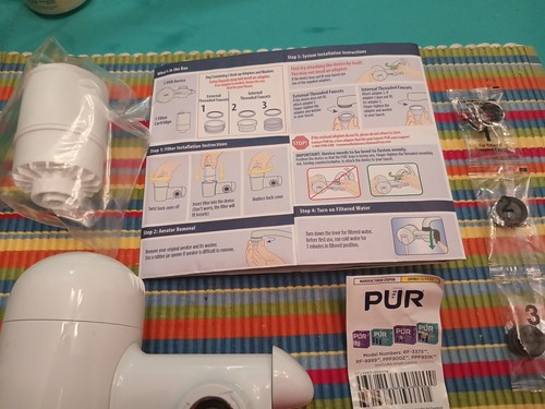PUR RF-3375 Tap Water System White Open Box (PFM150W) - Picture 5 of 7