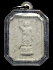 Phra Phong LP Toh Pim Buddha in Birth Posture Wat Laksi Thai Amulet