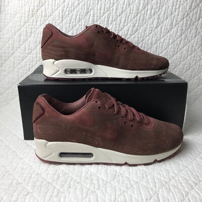 Nike Air Max 90 QS Laser Shoes Men's SZ 7.5 Dark Pony Light Bone
