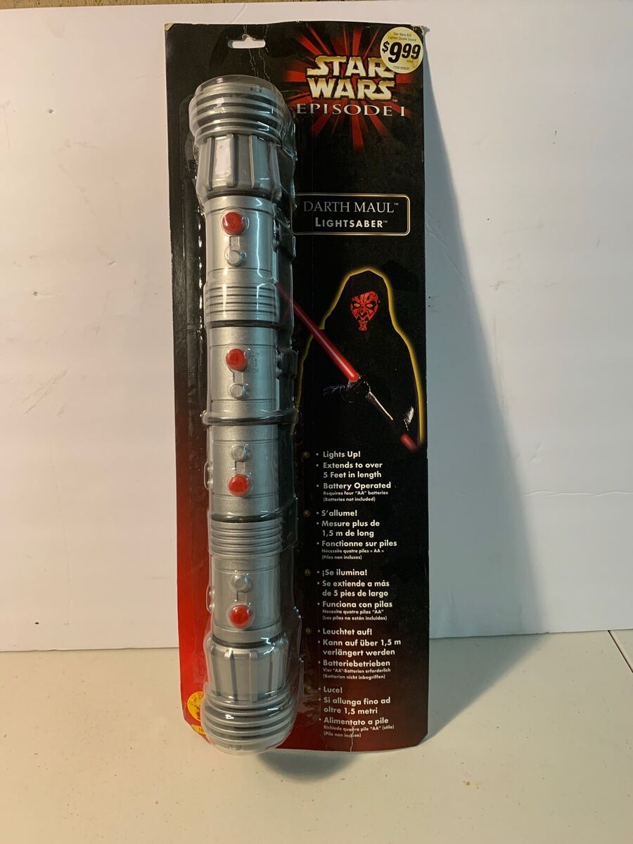 Official Star Wars Darth Maul Episode 1 Double Sided Official Star Wars Darth Maul Episode 1 Double Sided