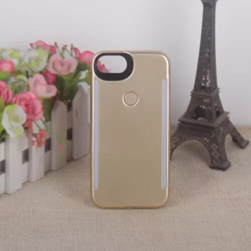 White Light Up Selfie LED Phone Case Cover For iPhone Models 6,7, 8 and plus - Picture 10 of 11