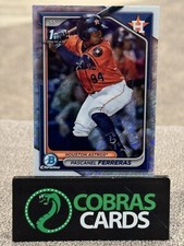 PASCANEL FERRERAS 2024 BOWMAN CHROME 1ST SHIMMER REFRACTOR ASTROS Q2754