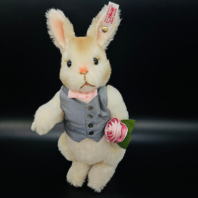 STEIFF Hase VALENTIN | 036415 | KF | Jahr 2011 | 23 cm | Sehr gut | GESCHENKIDEE