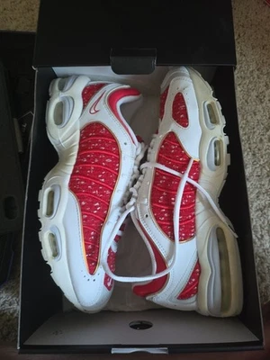 Nike Supreme x Air Max Tailwind 4 University Red for Sale