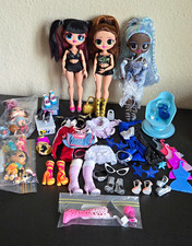 3x LOL OMG mit Kleidung, Schuhen , Accessoires & kleine LOL  Surprise