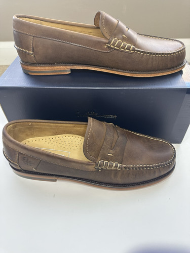 ERNEST HEMINGWAY LEDER HALBSCHUHE GR. 10W - Bild 1 von 13