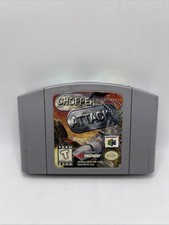 Chopper Attack Nintendo 64 (N64) Game Cartridge Tested