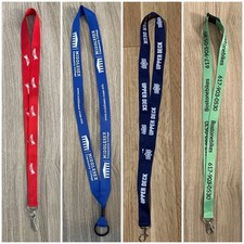 Authentic Neck Lanyard With Clip PICK  CHOOSE Design Upper Deck Boston Blazers