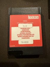 Lexicon 480L PROGRAM CARTRIDGE V1.01 part# 75...