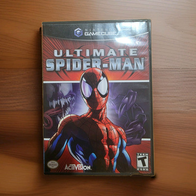 Activision Ultimate Spider-Man Nintendo GameCube T w/ Case & Disc