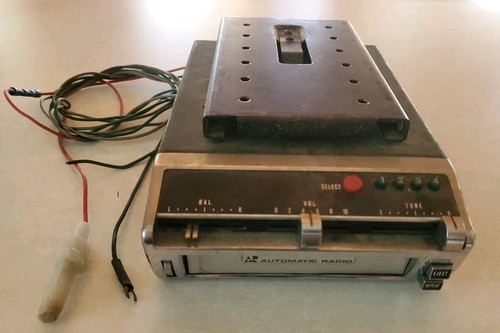 Vintage Automatic Radio Under Dash Car 8 track player - Model SPB-5001 ...