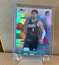 2025/26 TOPPS FINEST BASKETBALL DENI AVDJA UNCOMMON REFRACTOR CARD BLAZERS