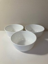 Corelle Vitrelle WINTER FROST WHITE 28 Oz Deep Cereal/Soup Bowls 6   Set of 3