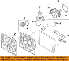 BMW OEM 16-25 750i xDrive Cooling Water Pump-Thermostat Unit 11538685978