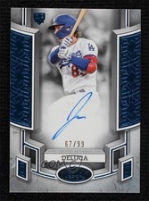 2024 Topps Tier One Break Out Blue Foil 67/99 Jonny Deluca #BOA-JDE Auto 04qn