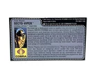 Vintage 1988 G.I. JOE SECTO VIPER ACTION FIGURE FILECARD HASBRO COBRA BUGG!