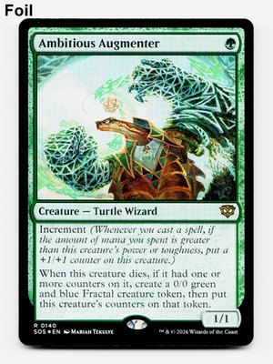 Ambitious Augmenter (FOIL) - [Secrets of Strixhaven] MTG NM  