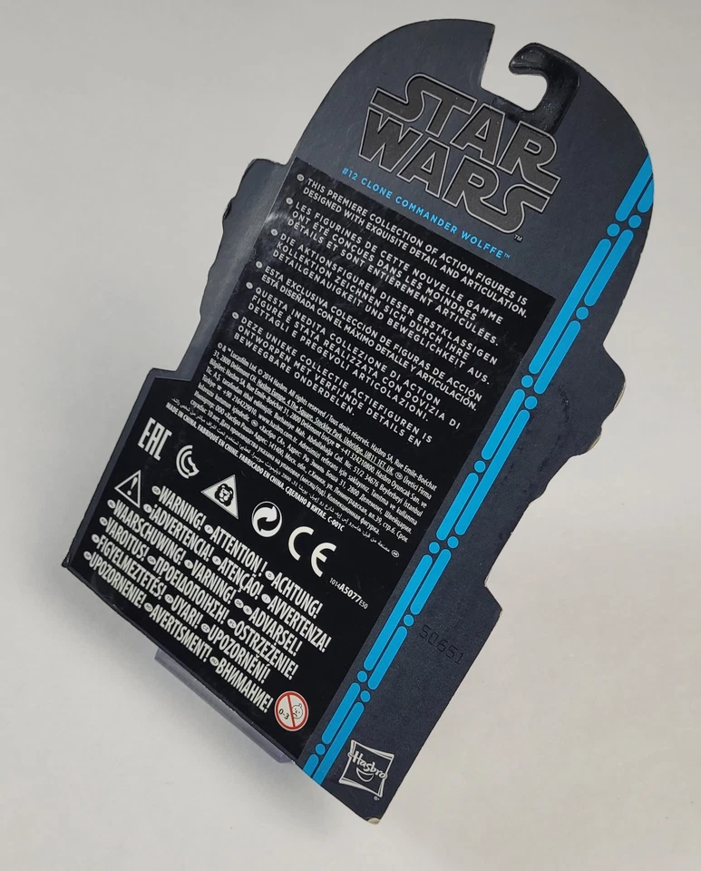Star Wars - #12 Clone Commander Wolfee - The Black Series - 2014 - NEUF - NEW - Photo 4/4