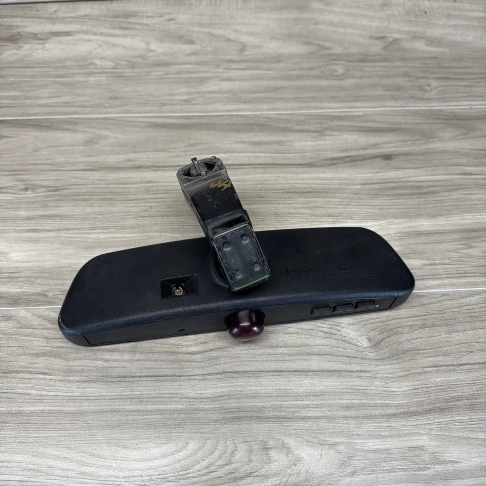 01-06 BMW E46 E39 323i 325i 328i Rear View Mirror Auto Dimming Home Link 015313 - Image 2 of 4
